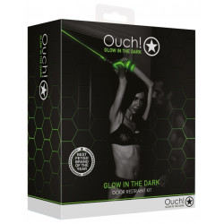 Ouch! Glow Kit de Menottes phosphorescentes pour Porte Glow